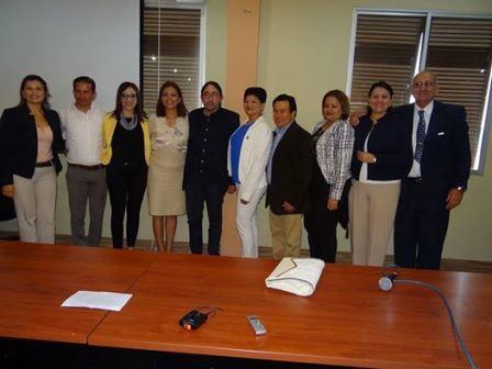 OMELIO BORROTO LEAL Y BLANCA INDACOCHEA GANCHOZO, RECTOR Y VICERRECTORA ACADÉMICA TITULARES DE LA UNIVERSIDAD ESTATAL DEL SUR DE MANABÍ YA POSESIONADOS.