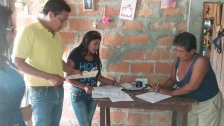 ESTUDIANTES  EN VINCULACIÓN EN SAN ELOY DE LA UNIÓN Y EN EL ANEGADO