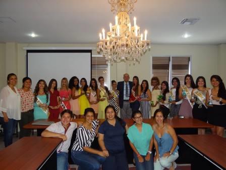 REINAS, RECTOR Y FEUE UNIDOS EN LA ORGANIZACIÓN DEL REINADO DE LA UNESUM 2017
