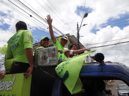 APOTEÓSICO RECIBIMIENTO DE JIPIJAPA A LOS CANDIDATOS DE ALIANZA PAÍS LISTA 35