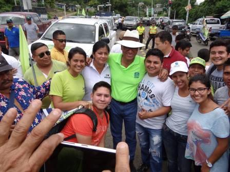 FEUE-UNESUM; UATH; VINCULACIÓN Y ESTAMENTOS UNIVERSITARIOS EN RECIBIMIENTO A ALIANZA PAÍS 35