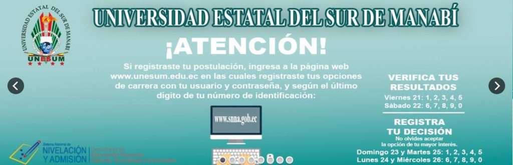 ATENCIÓN MUCHA ATENCIÓN JUVENTUD MANABITA Y ECUATORIANA