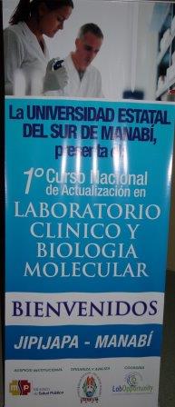 1er. CURSO NACIONAL DE ACTUALIZACIÓN EN LABORATORIO CLÍNICO Y BIOLOGÍA MOLECULAR. DEL 25 AL 27 DE ENERO DEL 2018.