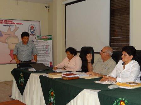 SESIÓN DEL ÓRGANO COLEGIADO ACADÉMICO SUPERIOR (OCAS) DE LA UNIVERSIDAD ESTATAL DEL SUR DE MANABÍ