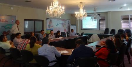 REUNIÓN DE TRABAJO CON DECANOS Y COORDINADORES DE LA UNIVERSIDAD ESTATAL DEL SUR DE MANABÍ