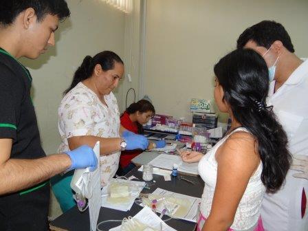 CAMPAÑA DE DONACIÓN DE SANGRE EN LA UNESUM DE JIPIJAPA-CARRERA DE LABORATORIO CLÍNICO, FACULTAD DE CIENCIAS DE LA SALUD