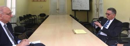 OMELIO BORROTO LEAL RECTOR DE LA UNESUM EN LA UNIVERSIDAD DE QUILMES EN BUENOS AIRES