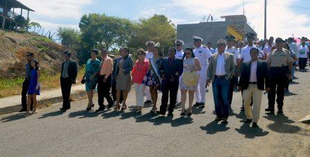 UNIVERSIDAD ESTATAL DEL SUR DE MANABÍ PRESENTE EN LAS FIESTAS CÍVICAS PARROQUIALES DE PUERTO CAYO
