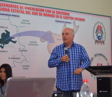 CONFERENCIA INTERNACIONAL EN LA UNESUM. DR.C. GIRALDO JESÚS MARTÍN-DIRECTOR DEL PROYECTO BIOMAS-CUBA. (ENERGÍA PARA EL MEDIO RURAL)