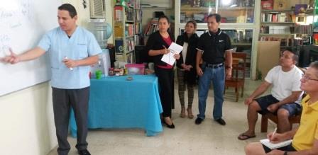 CAPACITACIÓN EN EL CENTRO DE REHABILITACIÓN SOCIAL DE JIPIJAPA.
