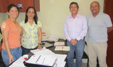 NOS VISITA EL EQUIPO TÉCNICO DE CARE (COOPERATIVE FOR ASSISTANCE AND RELIFE EVERY WERE)