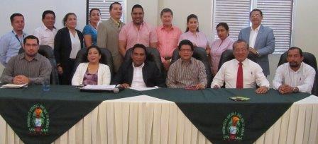 ING. BYRON BAQUE CAMPOZANO VICERRECTOR ACADÉMICO (E) DE LA UNESUM RINDE INFORME ACADÉMICO 2018