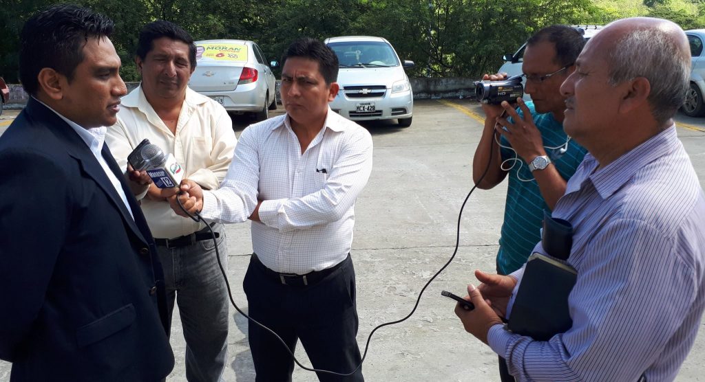 PERIODISTAS DE LOS MEDIOS DE COMUNICACIÓN DE LA CIUDAD VISITAN LA UNIVERSIDAD ESTATAL DEL SUR DE MANABÍ