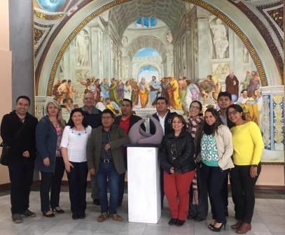 OMELIO BORROTO LEAL PRESIDENTE DE LA RED ECUATORIANA UNIVERSITARIA DE VINCULACIÓN CON LA COMUNIDAD SE REÚNE EN QUITO CON SU DIRECTORIO NACIONAL