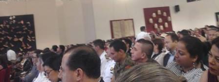 OMELIO BORROTO LEAL RECTOR DE LA UNIVERSIDAD ESTATAL DEL SUR DE MANABÍ ASISTIÓ A RENDICIÓN DE CUENTAS 2018 DEL GOBERNADOR DE LA PROVINCIA ING. XAVIER SANTOS