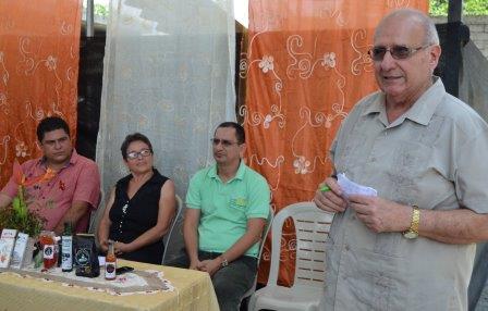 OMELIO BORROTO LEAL INTERVIENE EN LA CLAUSURA DE LOS CURSOS DE CAPACITACIÓN A LOS SOCIOS DE LA UOCASI EN LA PARROQUÍA SAN ISIDRO DEL CANTÓN SUCRE