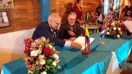 UNESUM FIRMO CONVENIOS CON REPRESENTANTES UNIVERSIDADES REGIONALES