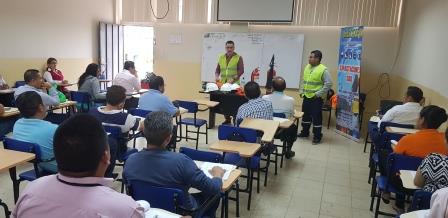 CURSO DE FORMACIÓN DE BRIGADAS DE EMERGENCIA EN LA UNESUM